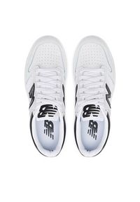 New Balance Sneakersy BB480LBK Biały. Kolor: biały. Materiał: skóra #6