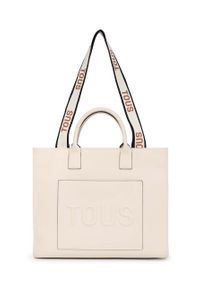 Tous torebka kolor beżowy. Kolor: beżowy. Rodzaj torebki: na ramię #1