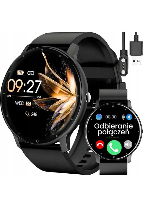 Zegarek SMARTWATCH Rubicon F16PROF black. Rodzaj zegarka: smartwatch