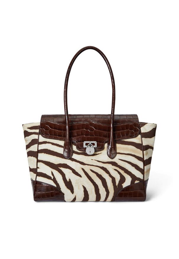 Lauren Ralph Lauren - LAUREN RALPH LAUREN Torebka 431969469001 Brązowy. Kolor: brązowy