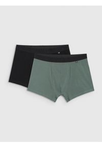 4f - 4F Bielizna bokserki (2-pack) męskie - multikolor M. Kolor: wielokolorowy. Materiał: bawełna, guma #1