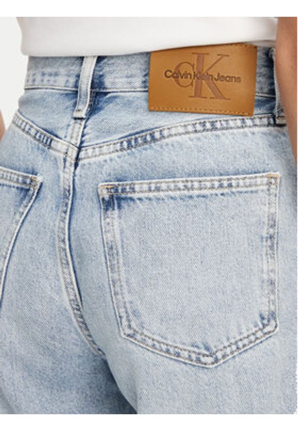 Calvin Klein Jeans Jeansy Barrel J20J225603 Niebieski Loose Fit. Kolor: niebieski