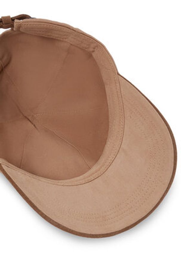 TOMMY HILFIGER - Tommy Hilfiger Czapka z daszkiem Th Flag Herringbone 6 Panel Cap AM0AM13385 Brązowy. Kolor: brązowy. Materiał: materiał, bawełna