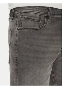 Jack & Jones - Jack&Jones Szorty jeansowe Rick 12269500 Szary Regular Fit. Kolor: szary. Materiał: bawełna #4