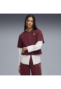 Puma - Damska koszulka polo PUMA Class o luźnym kroju PUMA. Typ kołnierza: polo. Kolor: czerwony. Styl: sportowy #2