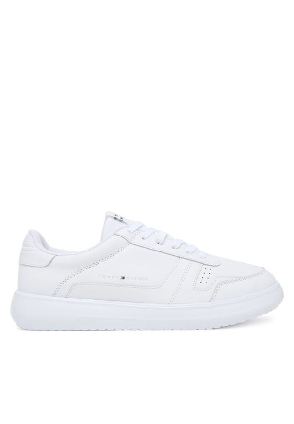 TOMMY HILFIGER - Tommy Hilfiger Sneakersy Modern Lightcup FM0FM05529 Biały. Kolor: biały. Materiał: skóra