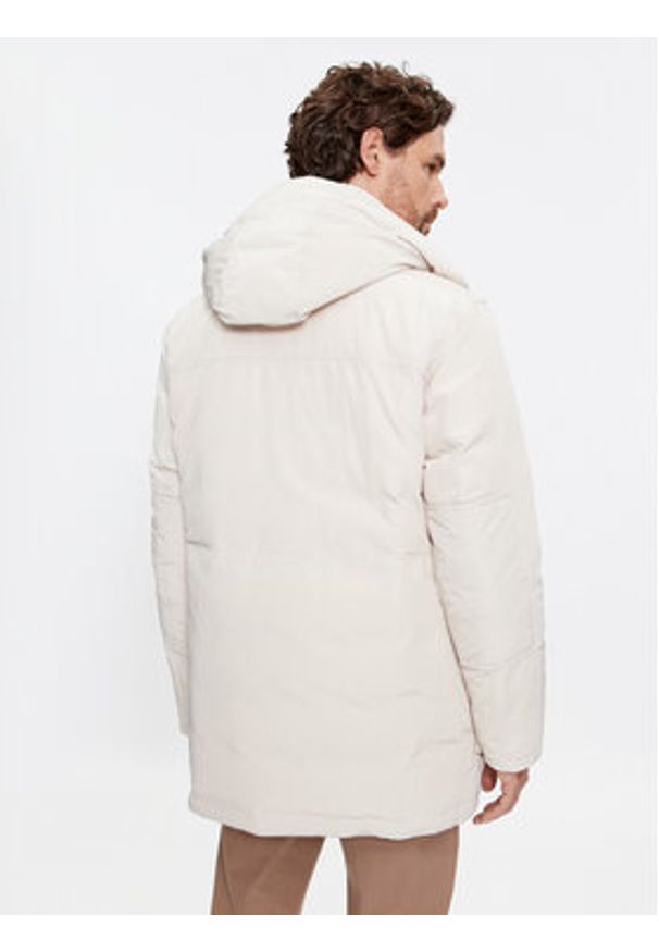 BOSS - Boss Kurtka puchowa Dadico 50499371 Écru Regular Fit. Materiał: syntetyk, puch