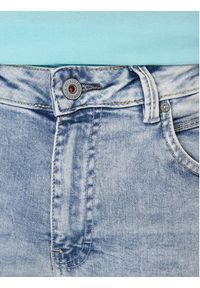 Petrol Industries Szorty jeansowe Seaham Niebieski Slim Fit. Kolor: niebieski. Materiał: bawełna #4