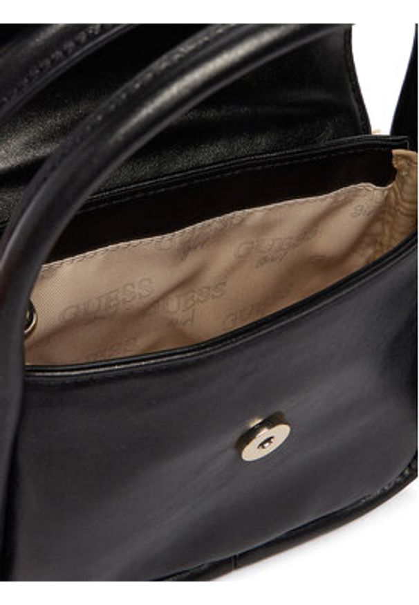 Guess Torebka J6RZ10 W4090 Czarny. Kolor: czarny. Materiał: skórzane