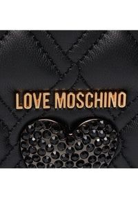 Love Moschino - LOVE MOSCHINO Torebka JC4345PP0IK1000A Czarny. Kolor: czarny. Materiał: skórzane #3