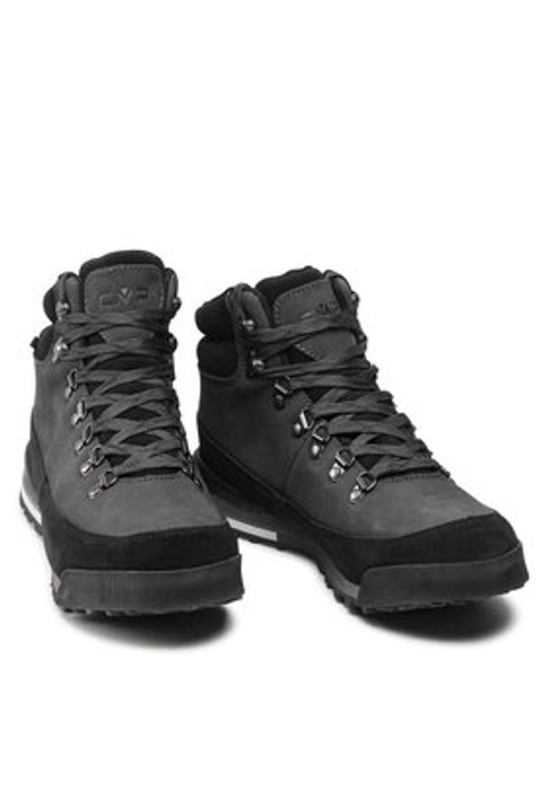 CMP Trekkingi Heka Wp 3Q49557 Szary. Kolor: szary. Materiał: skóra, nubuk. Sport: turystyka piesza