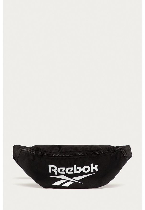 Reebok Classic - Nerka. Kolor: czarny. Wzór: nadruk