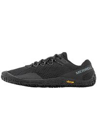 Buty sportowe Merrell Vapor 6 czarne męskie. Kolor: czarny. Materiał: syntetyk. Sport: bieganie #1