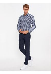 BOSS - Boss Koszula H-Hank-Kent-C1-214 50502628 Granatowy Slim Fit. Typ kołnierza: kołnierzyk klasyczny. Kolor: niebieski. Materiał: bawełna #3