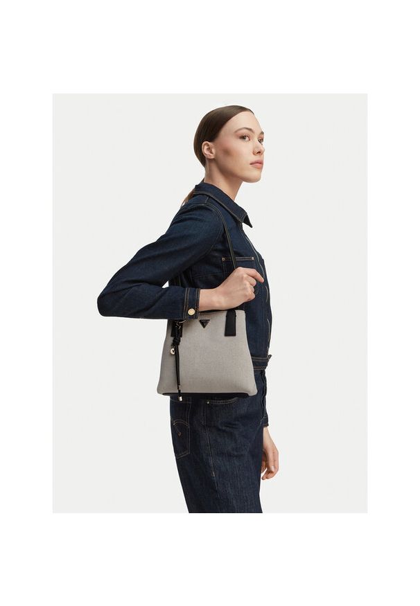 Torebka Guess. Kolor: kremowy