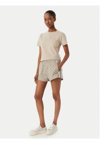 Guess Szorty sportowe V6GD02 K2959 Beżowy Regular Fit. Kolor: beżowy. Materiał: bawełna #4