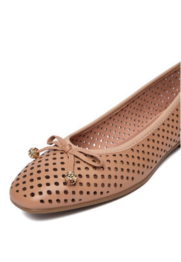 Lasocki Baleriny CEO-RST-ROMI-80 Różowy. Kolor: różowy. Materiał: skóra