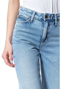 Lee - SPODNIE DAMSKIE LEE Mom Straight GET LIGHT L32IGASM 112107564 #5
