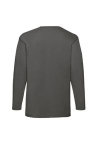 FRUIT OF THE LOOM - Koszulka Z Długim Rękawem Dla Dorosłych Unisex Valueweight. Kolor: zielony. Długość rękawa: długi rękaw. Długość: długie