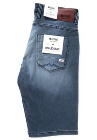 Mustang - SPODENKI MUSTANG Denim Bermuda DENIM BLUE 1007591 5000 683. Materiał: denim #10