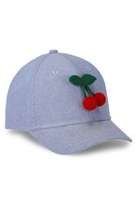 COCCODRILLO - Czapka z daszkiem Coccodrillo. Kolor: niebieski