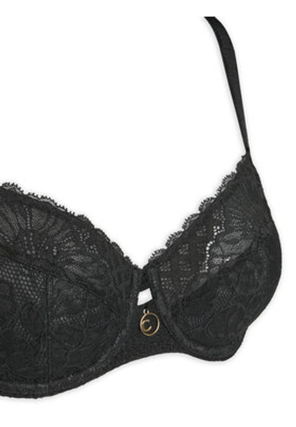 Chantelle Biustonosz z fiszbiną Sublime C19WMU Czarny. Kolor: czarny. Materiał: syntetyk