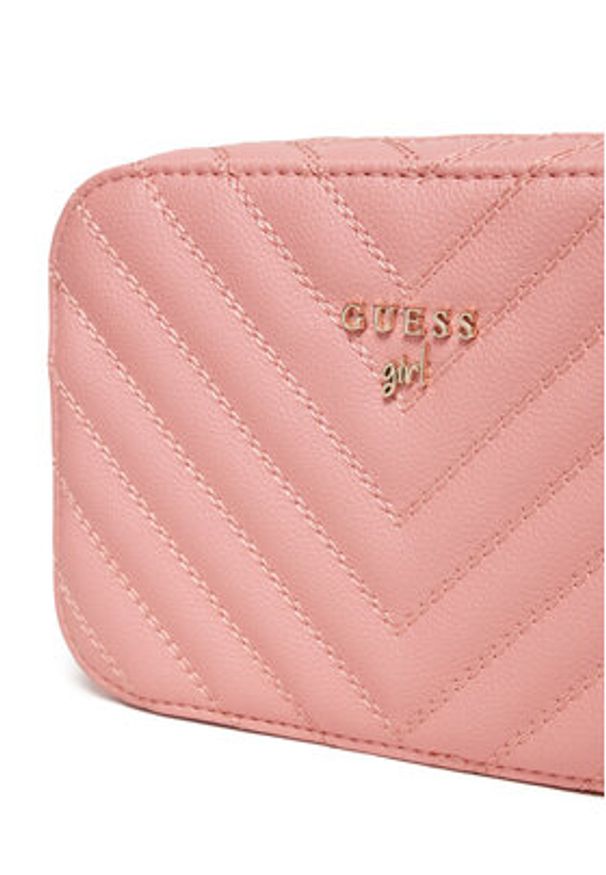 Guess Torebka J4GZ23 WFZL0 Różowy. Kolor: różowy. Materiał: skórzane