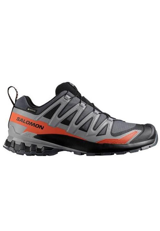 salomon - Buty do biegania męskie Salomon Xa Pro 3d V9 Gtx. Kolor: szary. Materiał: materiał, syntetyk. Szerokość cholewki: normalna. Sport: bieganie