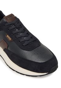 BOSS Sneakersy Vinston 50568951 Granatowy. Kolor: niebieski. Materiał: skóra #2