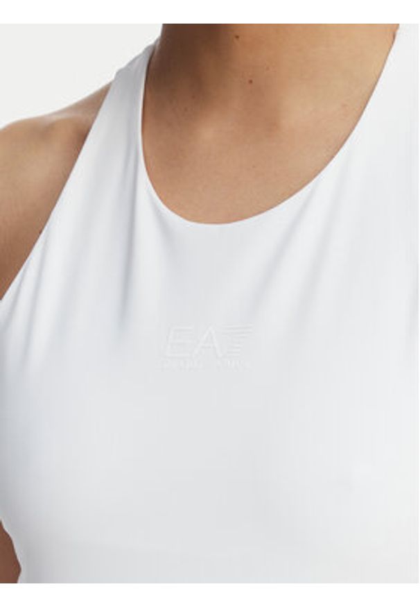 EA7 Emporio Armani Body 7W001122 AF12625 U0002 Biały Slim Fit. Kolor: biały. Materiał: syntetyk