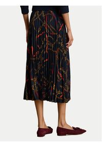 Lauren Ralph Lauren - LAUREN RALPH LAUREN Spódnica plisowana 200P03550001 Granatowy Regular Fit. Kolor: niebieski. Materiał: syntetyk #5