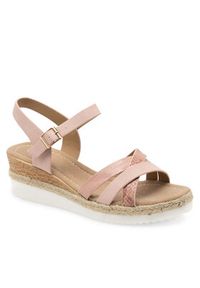 Clara Barson Espadryle WYL0510-04 Różowy. Kolor: różowy. Materiał: syntetyk #5