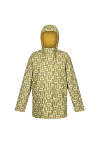 Regatta - Damska Kurtka Orla Kiely Swing II Tall Flowers Waterproof Jacket. Kolor: żółty. Sport: turystyka piesza