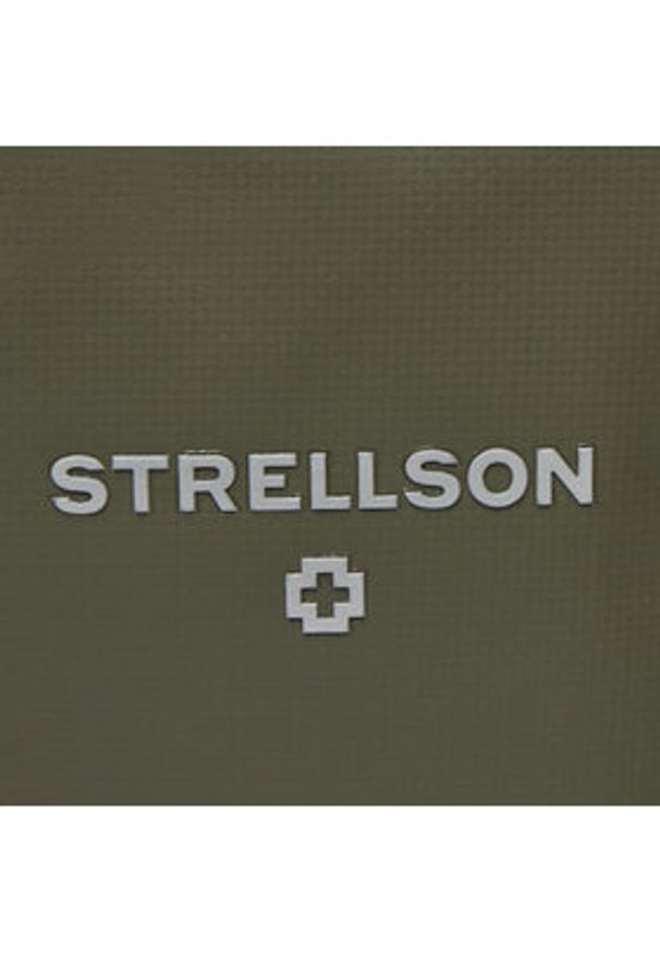 Strellson Saszetka Marcus 4010003123 Khaki. Kolor: brązowy. Materiał: skóra