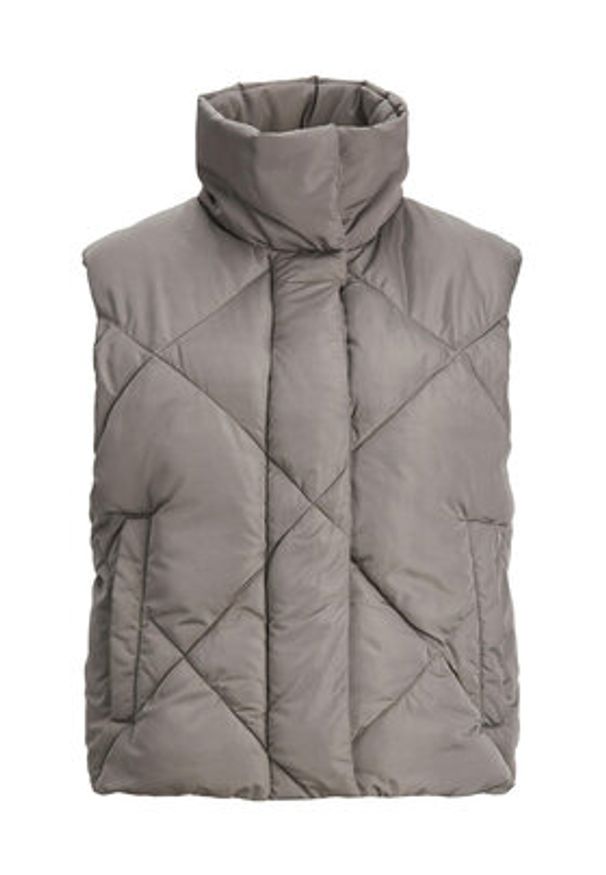 JJXX Bezrękawnik 12236460 Szary Regular Fit. Kolor: szary. Materiał: syntetyk. Długość rękawa: bez rękawów