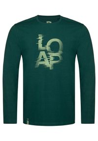 ZEAGLE - Koszulka męska Loap Altron zielona 2XL, 98% bawełny. Kolor: zielony. Materiał: bawełna. Wzór: nadruk #2