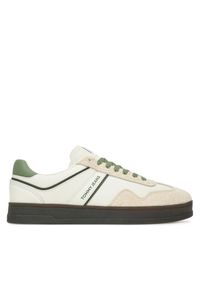 Tommy Jeans Sneakersy The Greenwich Leather EM0EM01587 Biały. Kolor: biały. Materiał: skóra