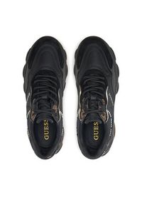 Guess Sneakersy FL7MIC FAL12 Czarny. Kolor: czarny. Materiał: materiał #4