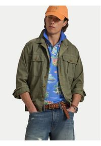 Polo Ralph Lauren Polo 710B14509001 Niebieski Slim Fit. Typ kołnierza: polo. Kolor: niebieski. Materiał: bawełna #4