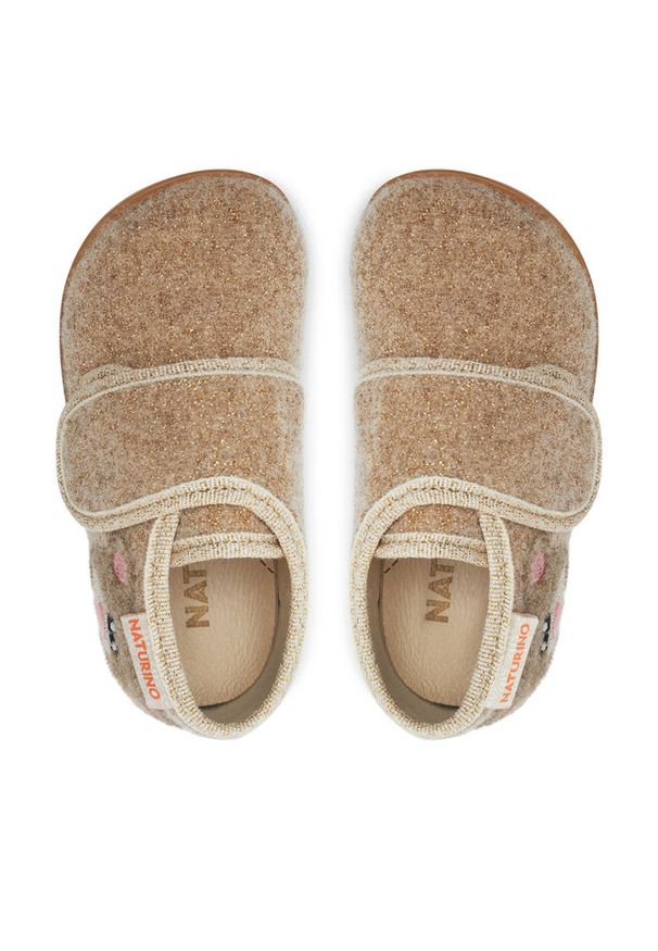 Kapcie Naturino. Kolor: beżowy