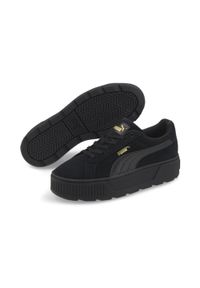 Trampki Puma Karmen, Czarny. Kolor: żółty, beżowy, wielokolorowy, czarny. Sport: turystyka piesza #1