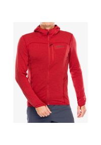 Bluza z kapturem męska Rab Ascendor Light Hoody. Typ kołnierza: kaptur. Kolor: czerwony