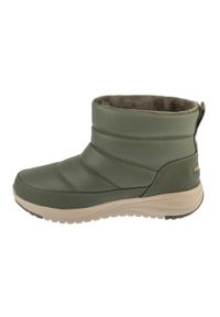 skechers - Buty zimowe damskie, On-The-Go Stellar - Alpine Adventure. Kolor: zielony. Sezon: zima