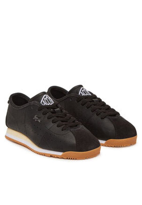 Lacoste Sneakersy Club-Low Leather 7-49SFA0043 Czarny. Kolor: czarny. Materiał: skóra