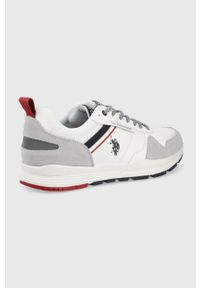 U.S. Polo Assn. sneakersy kolor biały. Zapięcie: sznurówki. Kolor: biały. Materiał: guma #4