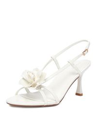 DeeZee Sandały CEO-297-77 Biały. Kolor: biały. Materiał: skóra #4