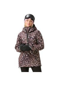 Damska kurtka narciarska Colourwear W Homage Anorak 2.0. Kolor: brązowy. Sezon: zima. Sport: narciarstwo #1
