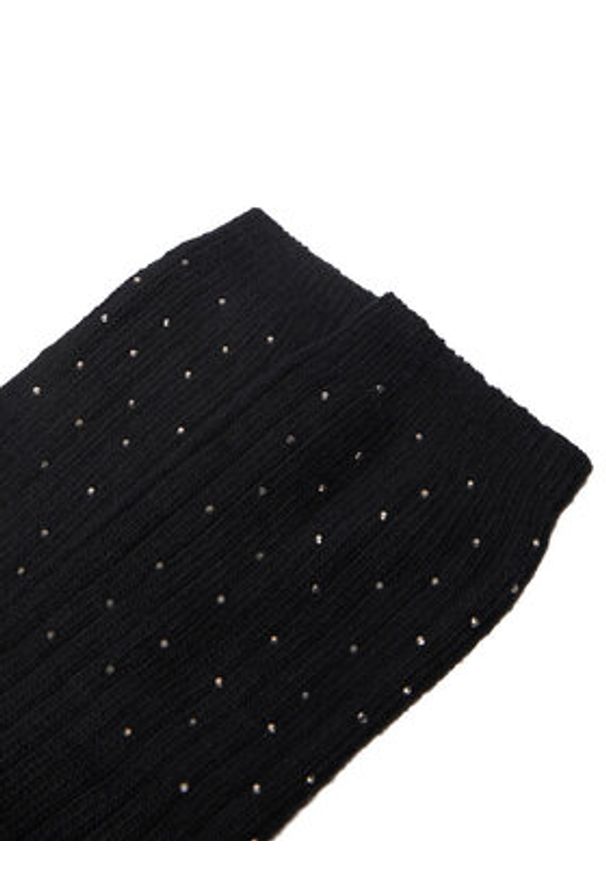 Nine West Skarpety długie CEO_LA_NW_17636_W_AW25 (1-PACK) Czarny. Kolor: czarny. Materiał: poliamid, nylon