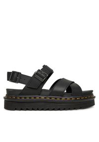 Dr. Martens Sandały Voss II DM31558001 Czarny. Kolor: czarny. Materiał: skóra #1