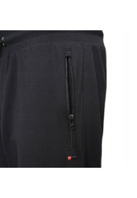 Wygodne i Lekkie Męskie Spodnie Dresowe - Pako Jeans - Czarne. Kolor: czarny. Materiał: bawełna. Styl: sportowy #5